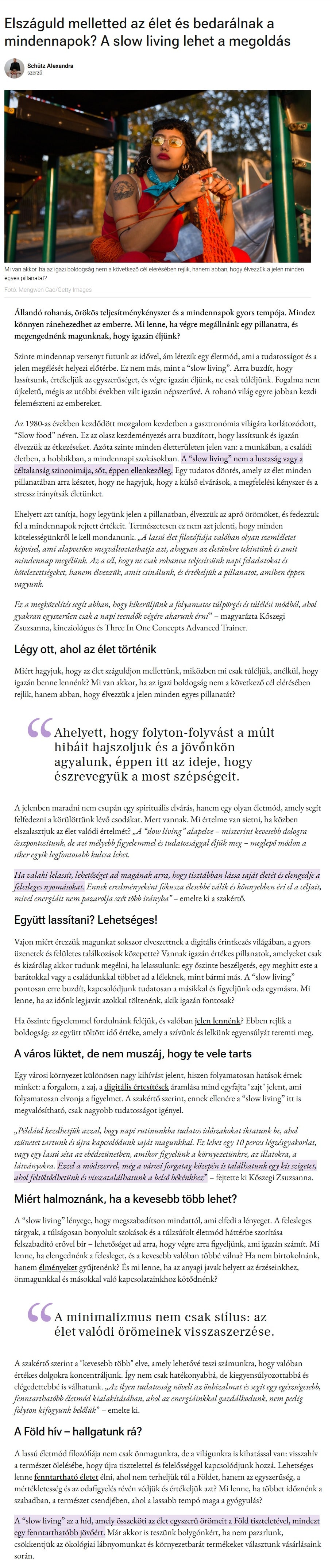 Elszáguld melletted az élet és bedarálnak a mindennapok?