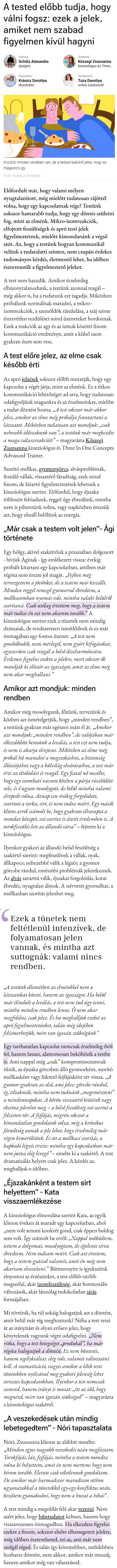 A tested előbb tudja, hogy válni fogsz: ezek a jelek, amiket nem szabad figyelmen kívül hagyni