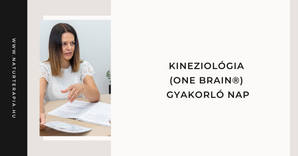 Kineziológia (One Brain®) gyakorló nap Kineziológia (One Brain®) gyakorló nap