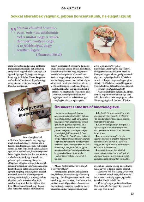 Az érzelmek nem megkérdőjelezhetők, de megváltoztathatók (TermészetGyógyász Magazin)