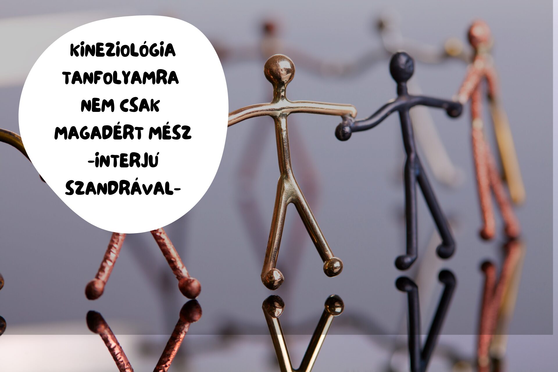 Kineziológia tanfolyamra nem csak magadért mész