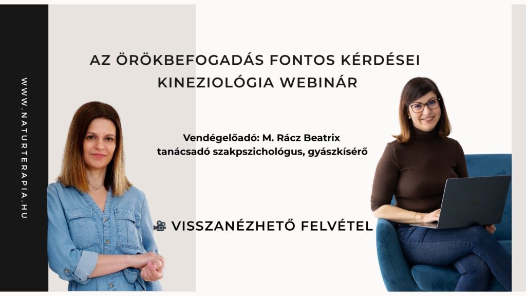 Az örökbefogadás fontos kérdései - Kineziológia webinár (visszanézhető felvétel)